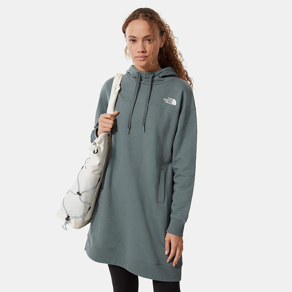 The North Face Zumu Hooded Γυναικεια Φορέματα - Πρασινο (ARVM85942)